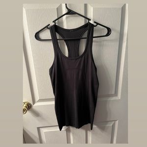 Black Lululemon racerback tank